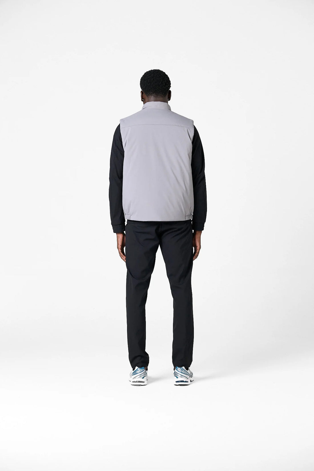 Cou7ure Essentials - Reflection Body Warmer Black/Grey | Front