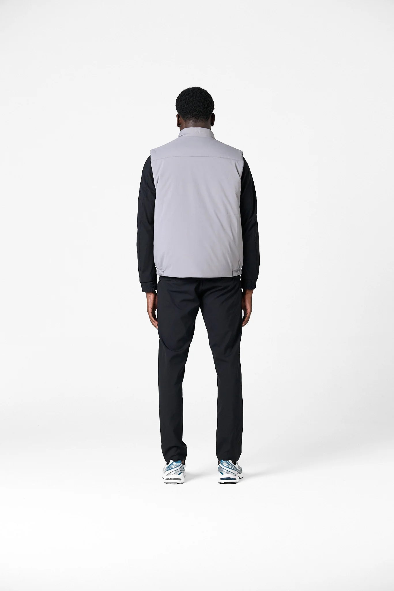 Cou7ure Essentials - Reflection Body Warmer Black/Grey | Back