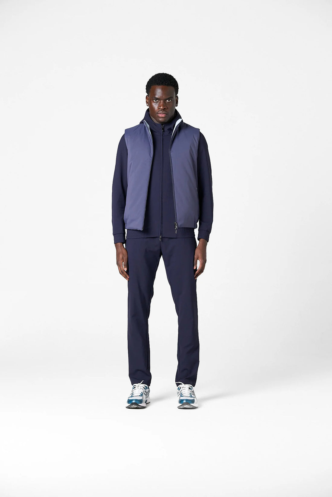 Cou7ure Essentials - Reflection Body Warmer Blue | Front