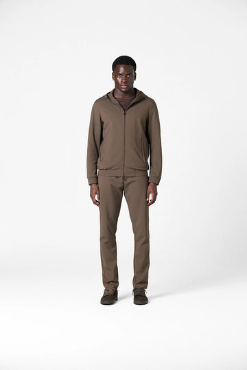 Reflection Set Hoodie | Brown