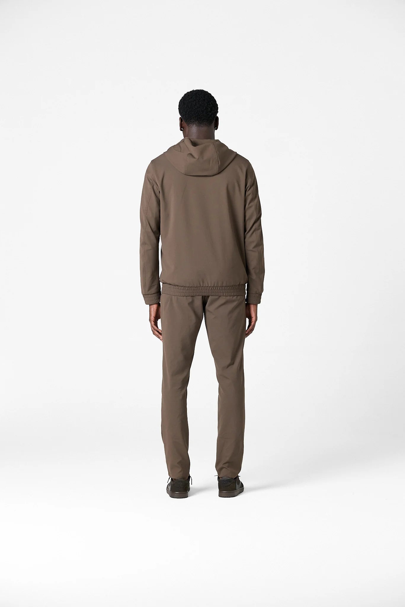 Reflection Set Hoodie | Brown