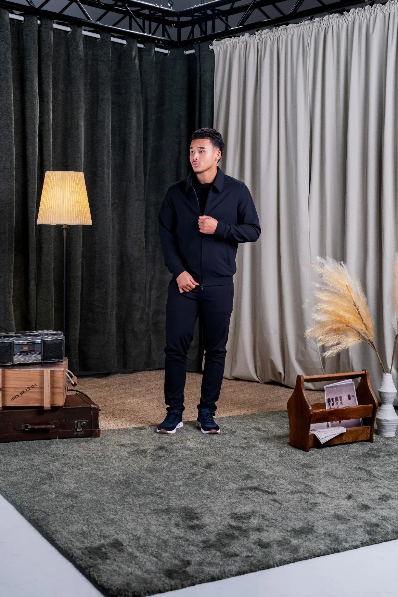 Reflection Set Tracksuit | Black