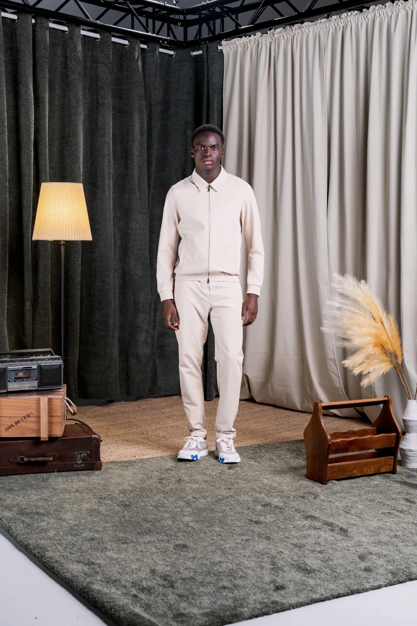 Reflection Set Tracksuit | Light Beige