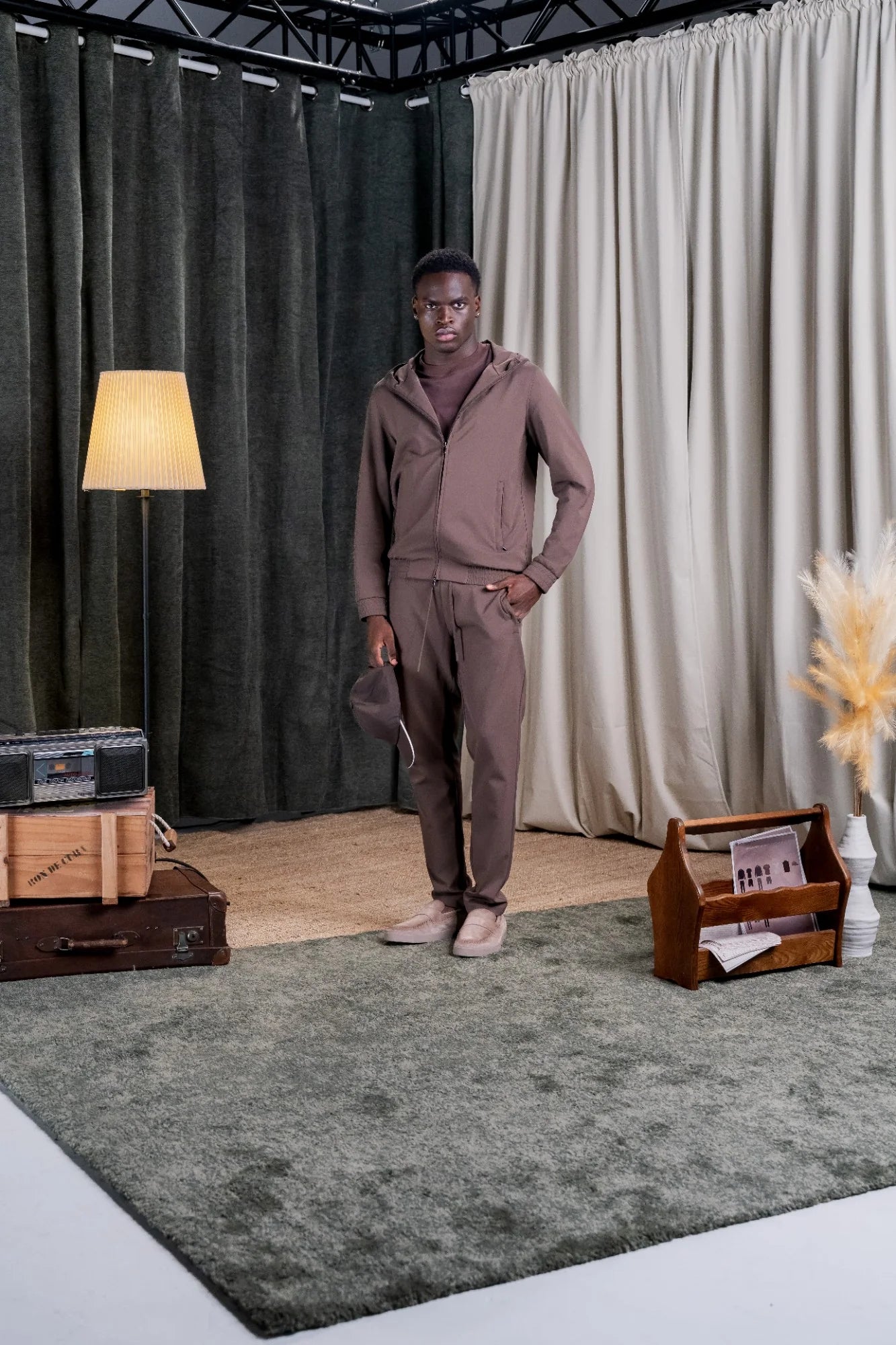 Reflection Set Tracksuit | Brown