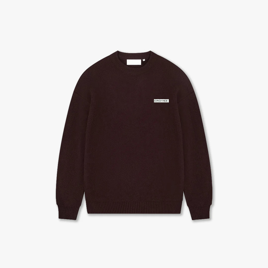Croyez - Etiquette Knit Sweater | Front