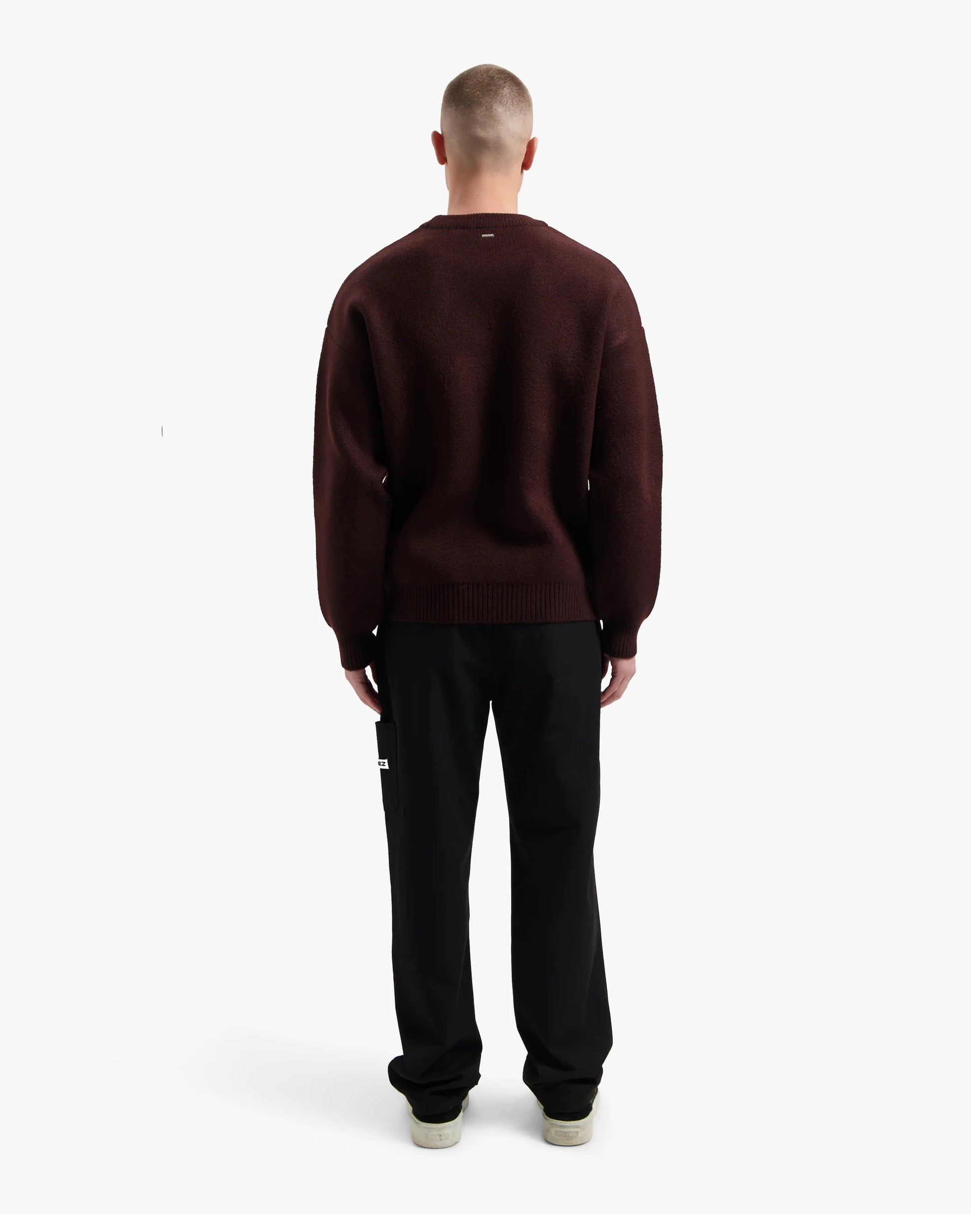 Croyez - Etiquette Knit Sweater | Outfit Back