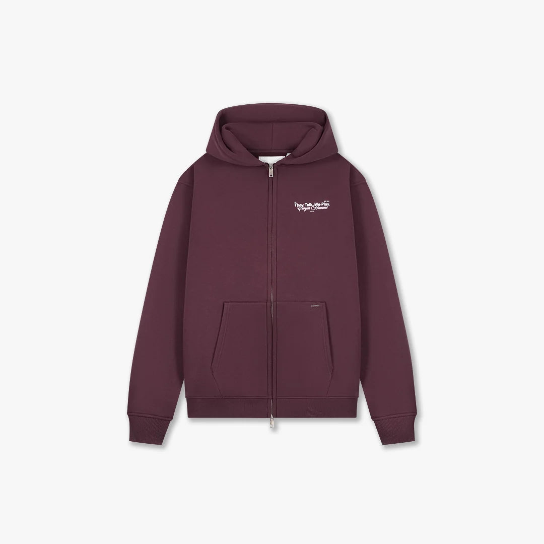 Croyez - Talk And Play Zip Hoodie | Front 
