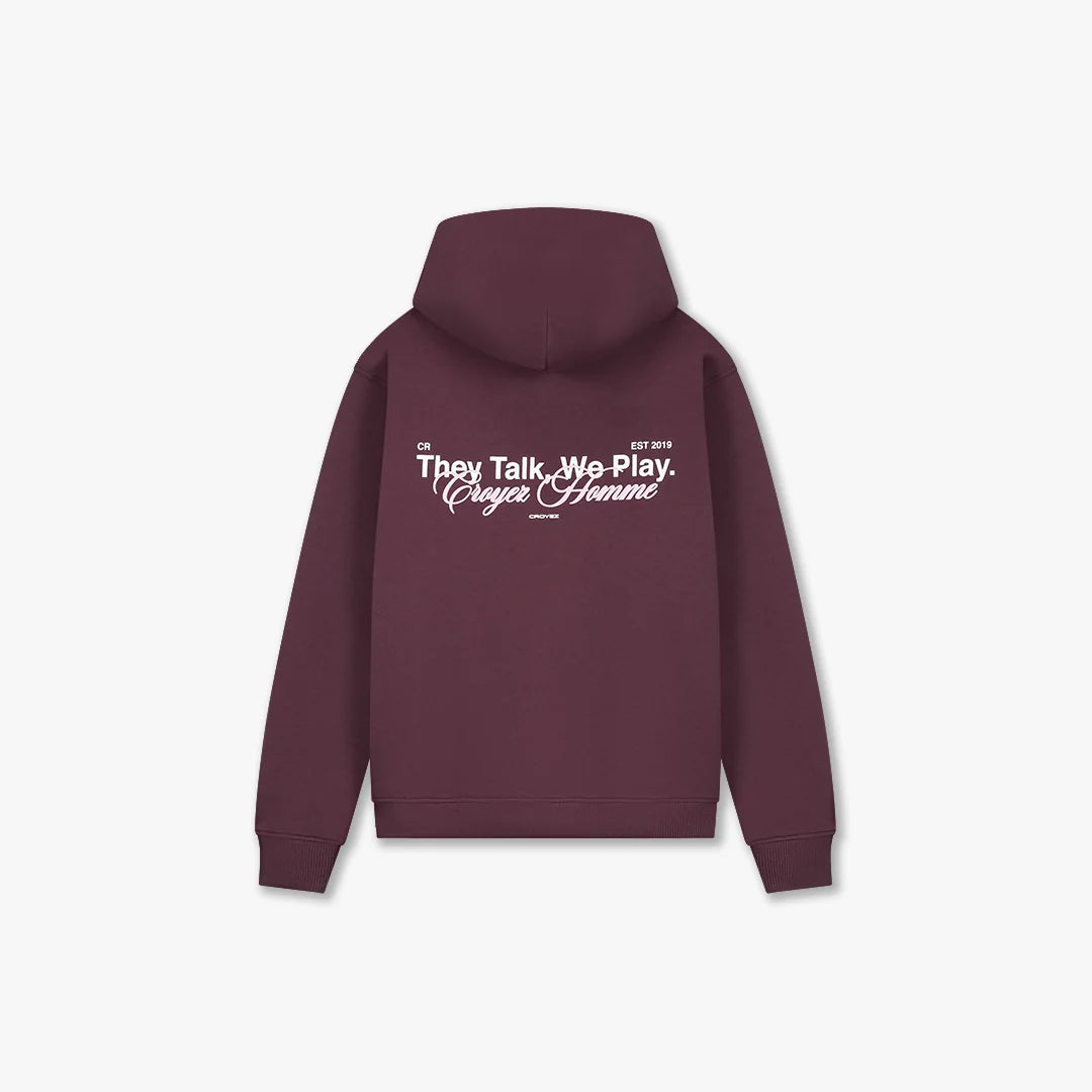 Croyez - Talk And Play Zip Hoodie | Back