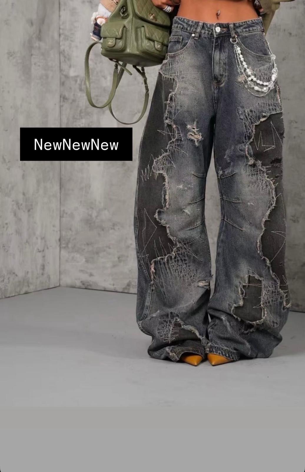 Jeans Balloon Stitch