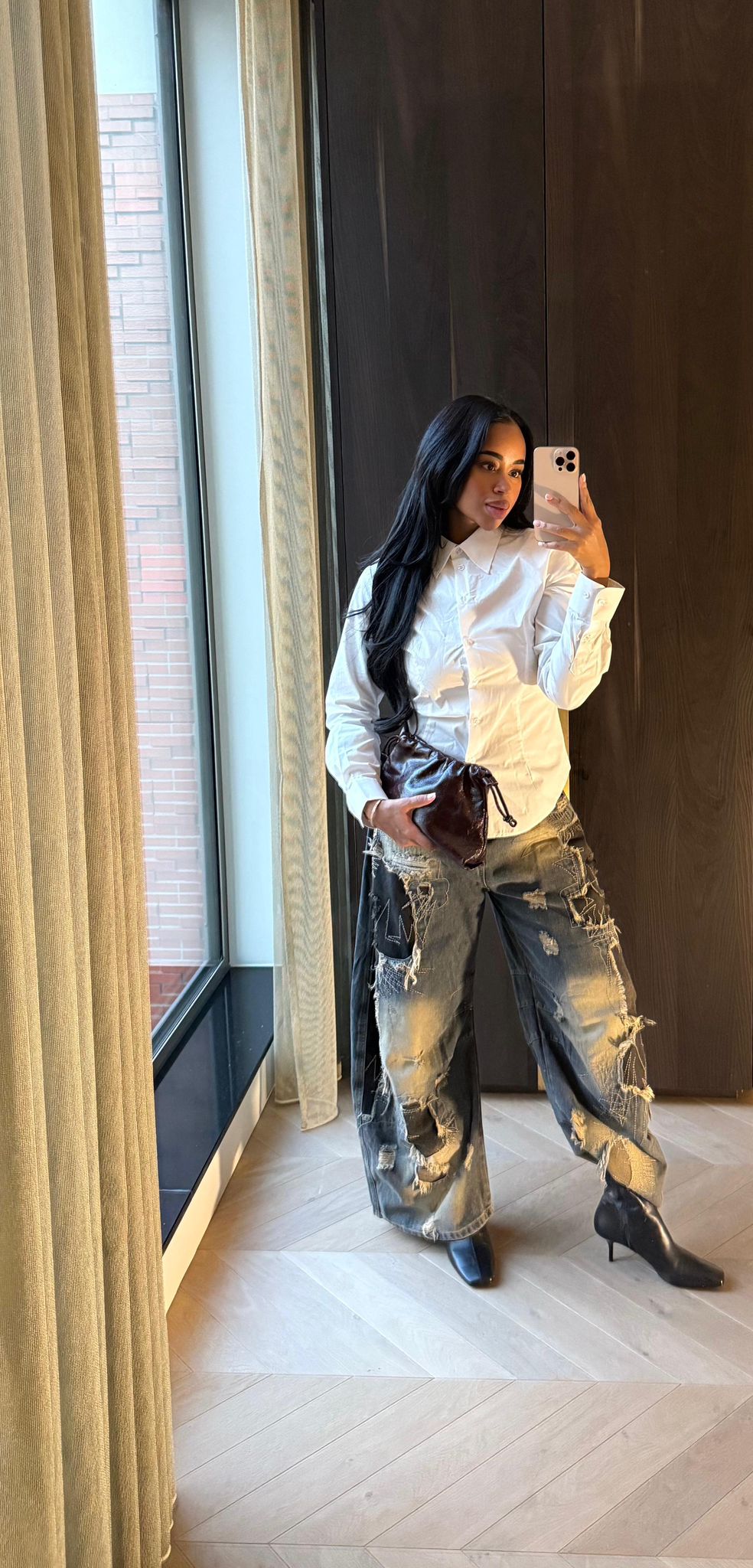 Jeans Balloon Stitch