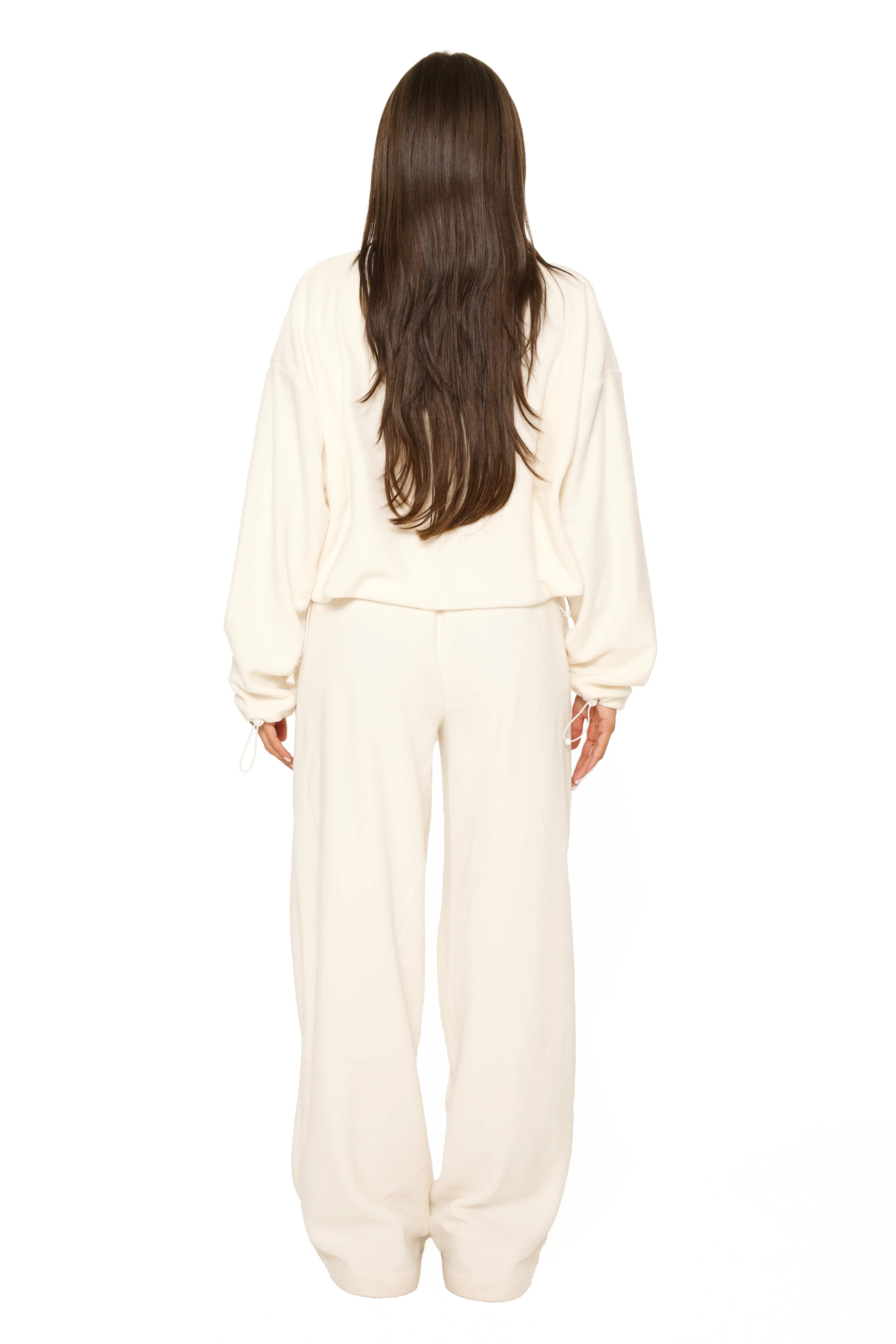 Fleece Straight Leg Pants