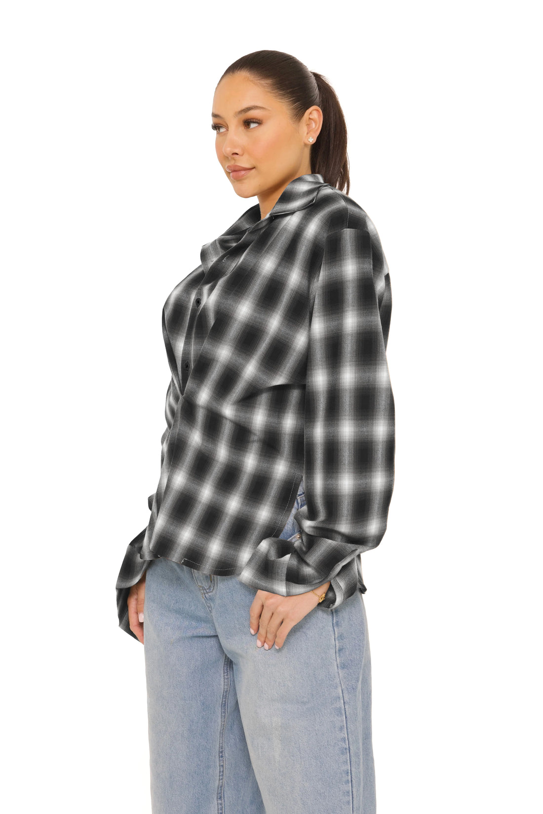 Checked Blouse