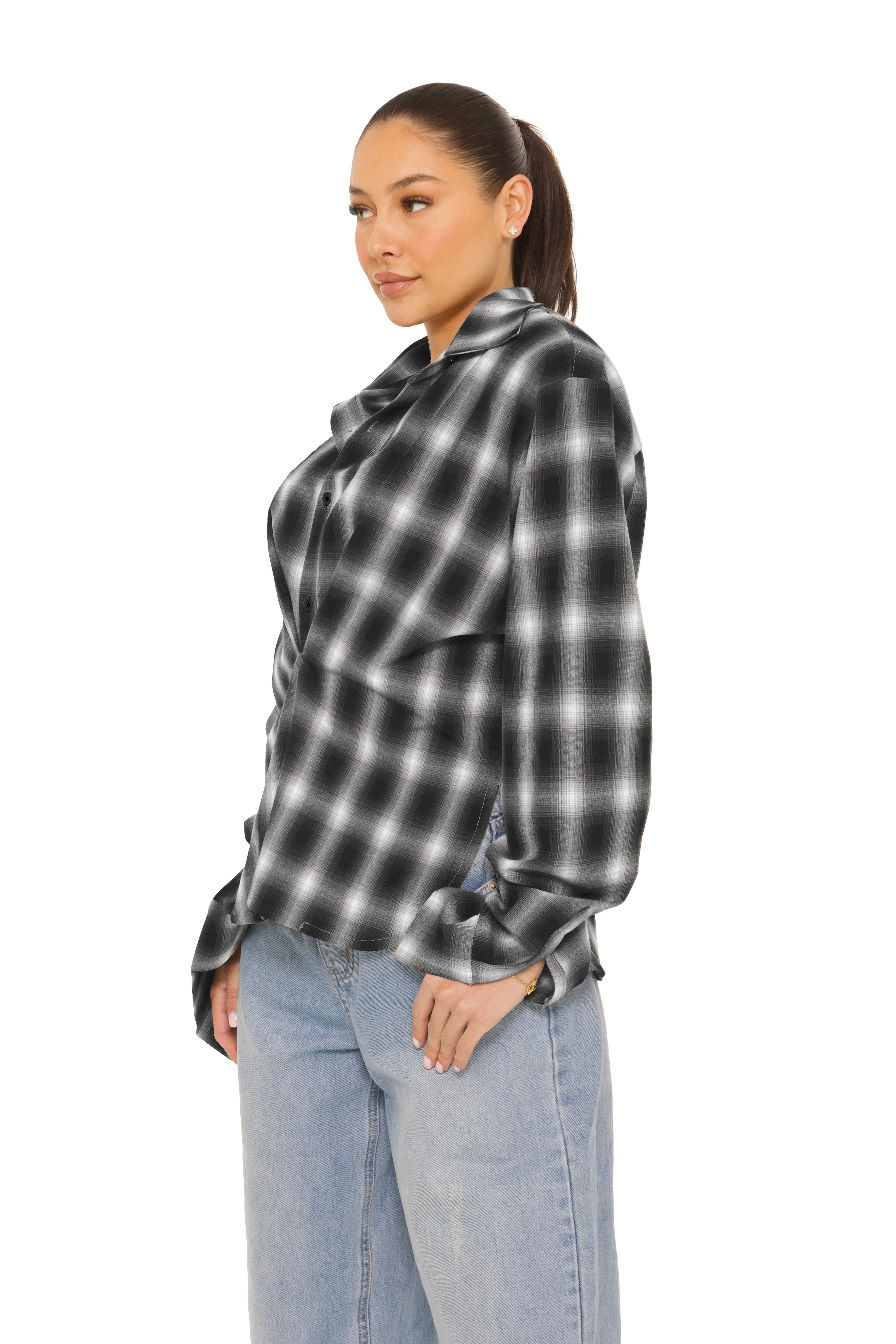 Checked Blouse