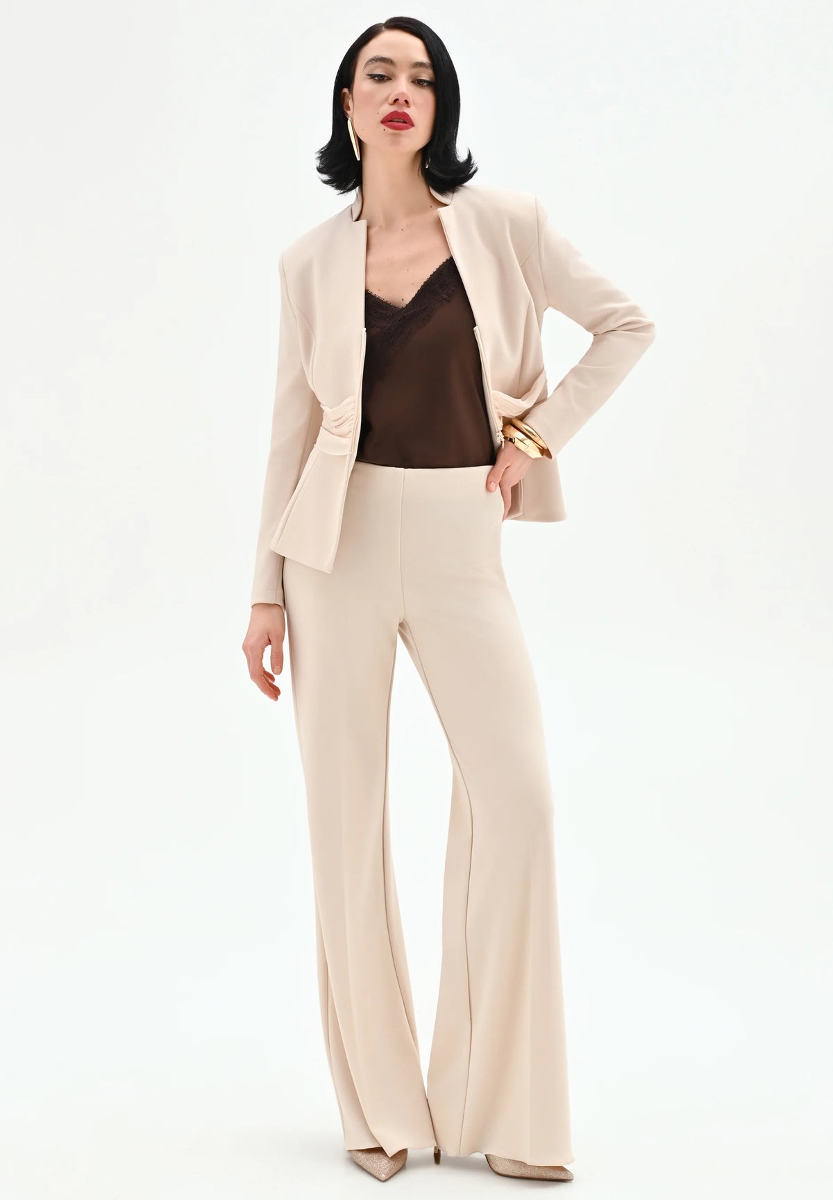 Pantalon Beige