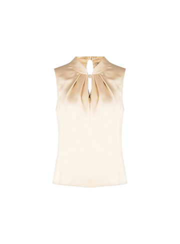 Blouse Silk Short Sleeve