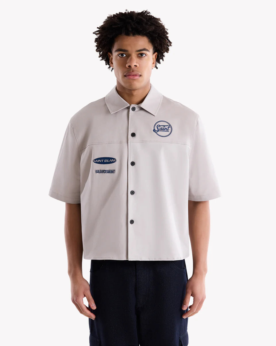 Boxy Chain Overshirt