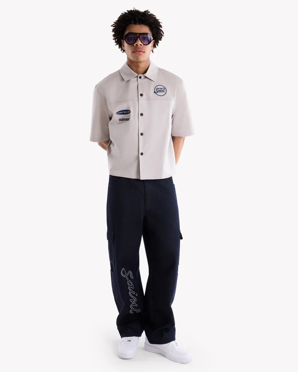 Boxy Chain Overshirt